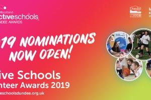Nominations for the Active Schools Awards are NOW OPEN!.